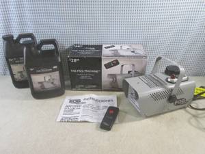 lot 88 image: (BS) Fog Machine with Remote and 2 ...