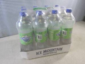 lot 356 image: (C-3) 12 Big Bottles of Lime Ice Mo...