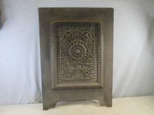 lot 115 image: (EC1) Vintage Cast Iron Panel 28 1...