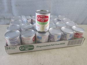 lot 369 image: (EC2) 24 Cans of Nestle Carnation E...