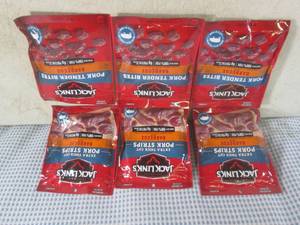lot 385 image: (B-3) 6 Bags of Jack Links Pork Str...