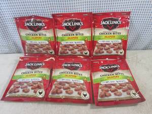 lot 387 image: (B-3) 6 Bags of Jack Links Jalapeno...