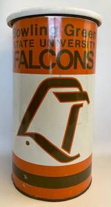 lot 15 image: Vintage BOWLING GREEN State University FALCONS can w Lid