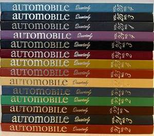 lot 26 image: Vintage Automobile Quarterly Vol. 21 No. 2, 3, Vol. 22 No. 1-4, Vol. 23 No. 3, 4, Vol. 24 No. 2-4, Vol. 25 No. 1, 3, 4