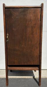 lot 31 image: Vintage Wood Sheet Music Cabinet
