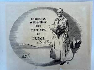 lot 35 image: Calvin Coolidge American One-Liner, First Edition of Titans of Business and Bonus Books