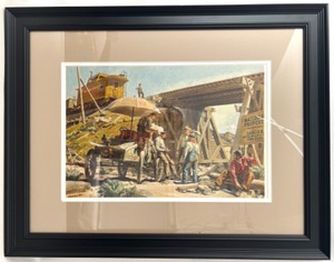lot 57 image: Framed Art - Gurney Journey by PETER HELCH