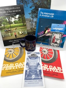 lot 64 image: Vintage HENRY FORD MuseumGreenfield Village Ephemera