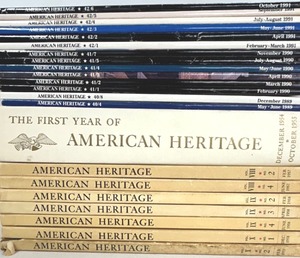 lot 74 image: AMERICAN HERITAGE Books and Magazines