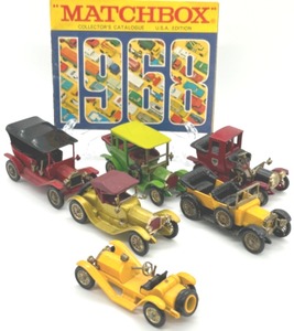 lot 85 image: 1968 MATCHBOX Collectors Catalog, 6 - Cars of Yesteryear Made in England