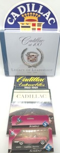 lot 86 image: CADILLAC Books, 12 Service Decal & Solido 143 Pink Cadillac Biarritz 4500 in Box