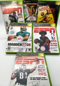 lot 210 image: 6 XBOX Games & 1 Bonus Empty Case