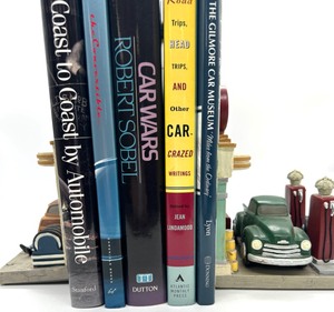 lot 133 image: Fun Car Bookends & 5 Books