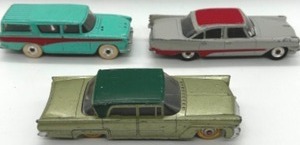 lot 160 image: 3 DINKY TOY Cars