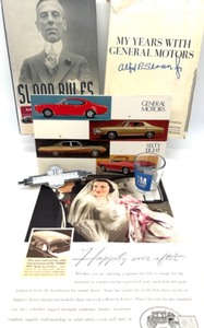 lot 167 image: Great GENERAL MOTORS Lot Includes GM Stockholders Brochure and Prices