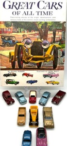 lot 192 image: 7 Vintage MATCHBOX Cars, 3 Misc. Cars & 1 Hard Cover Book