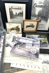 lot 188 image: Locomobile, Packard, Duesenberg, Franklin Lot Includes Photo of PRESIDENT HARDINGS 1921 Car