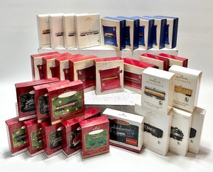 lot 9B image: Vintage HALLMARK KEEPSAKE Ornaments - Trains