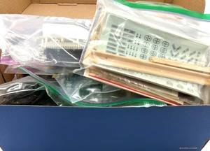 lot 249 image: Box Full of HO Scale Train Set Accessories