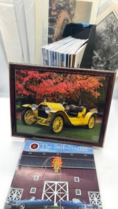 lot 255 image: 47 Issues of The Self-Starter Magazine Ranging from 1998-2023, Approx. 50 various Vintage Ads & Framed Photo of Stutz