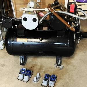 lot 2 image: WOW MSRP $9000 Midmark PowerMax High-Performance Surgical Vacuum Suction Unit With 2 Gast 34 HP&nbspCompressorVacuum Pumps (One Recently Installed) - Recently removed from a working environment.  Guaranteed To Work