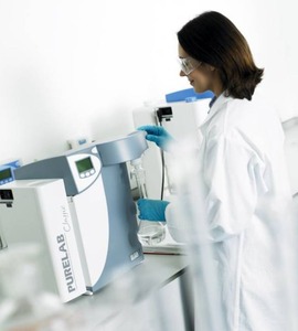 lot 36 image: MSRP $8000 ELGA PURELAB Classic DI MK2 Water Purification System -combines high performance with economy to deliver 18.2 M-cm type I ultrapure water at a very cost-effective price - Recently Removed From A Working Environment