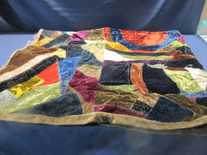 lot 11 image: Antique Crazy Quilt