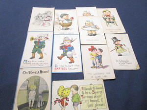 lot 32 image: Postcards, 1913-1914