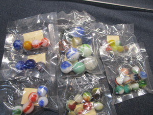 lot 80 image: Sorted Marbles, Vintage