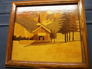 lot 90 image: Marquetry Church in Pines