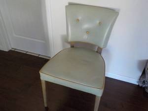 Leather Green Accent Chair- like ne...