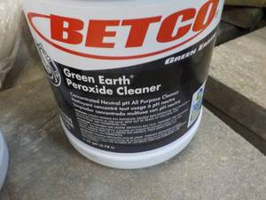 1 Gallon Betco Green Earth Peroxide...