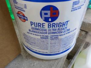 6 gallon Jugs Pure Bright Germicida...