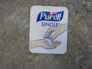 Large amount of Purell Single Size ...