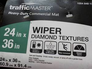 Traffic Master 24 x 36 Wiper Diamo...