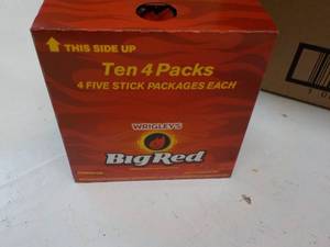 Wrigleys Big Red 10 x 4 Packs Gum...
