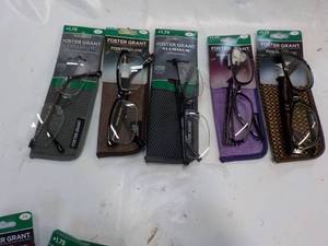 5 pair Reading Glasses 1.75 with ca...