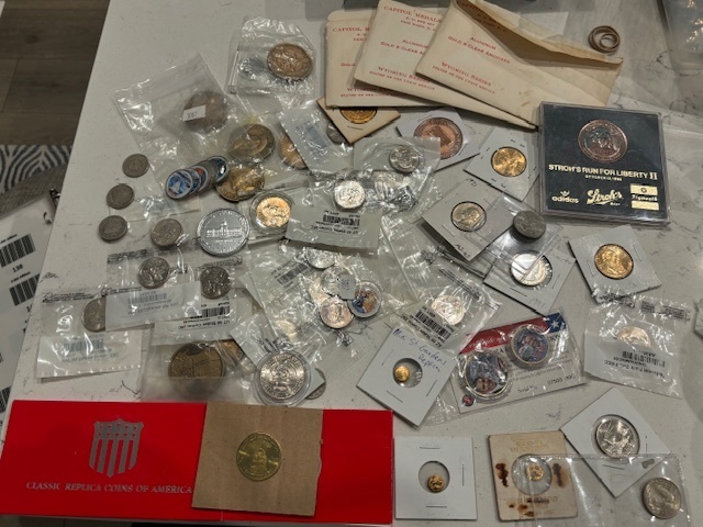 Coins, Tokens, Medals, Commemoratives