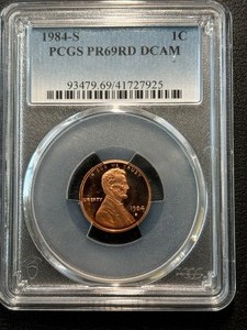 1984-S Lincoln Cent Proof PCGS PR69 Red Deep Cameo