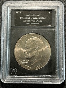 1976 Eisenhower Dollar Brilliant Uncirculated