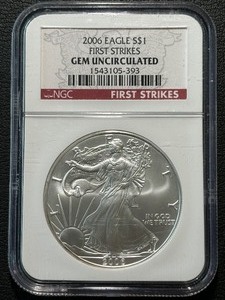 2006 Silver Eagle NGC Gem Uncirculated