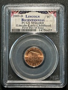2009-D Lincoln Cent PCGS MS66 Red