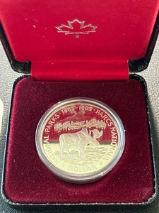 1985 Canada Silver Dollar National Parks