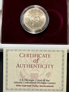 1996-S Soccer Half Dollar
