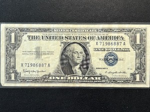 1957 B $1 Dollar Silver Certificate