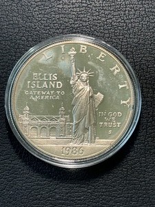 1986-S Statue of Liberty Silver Dollar Proof