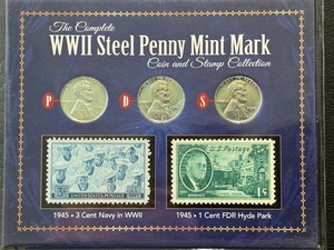 World War II Steel Cent Set