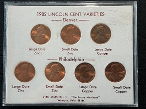 1982 Lincoln Cent Collection