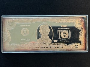 4 Ounce .999 Fine Silver 2005 $2 Dollar Bar
