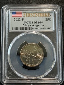 2022-P Maya Angelou Quarter PCGS MS64